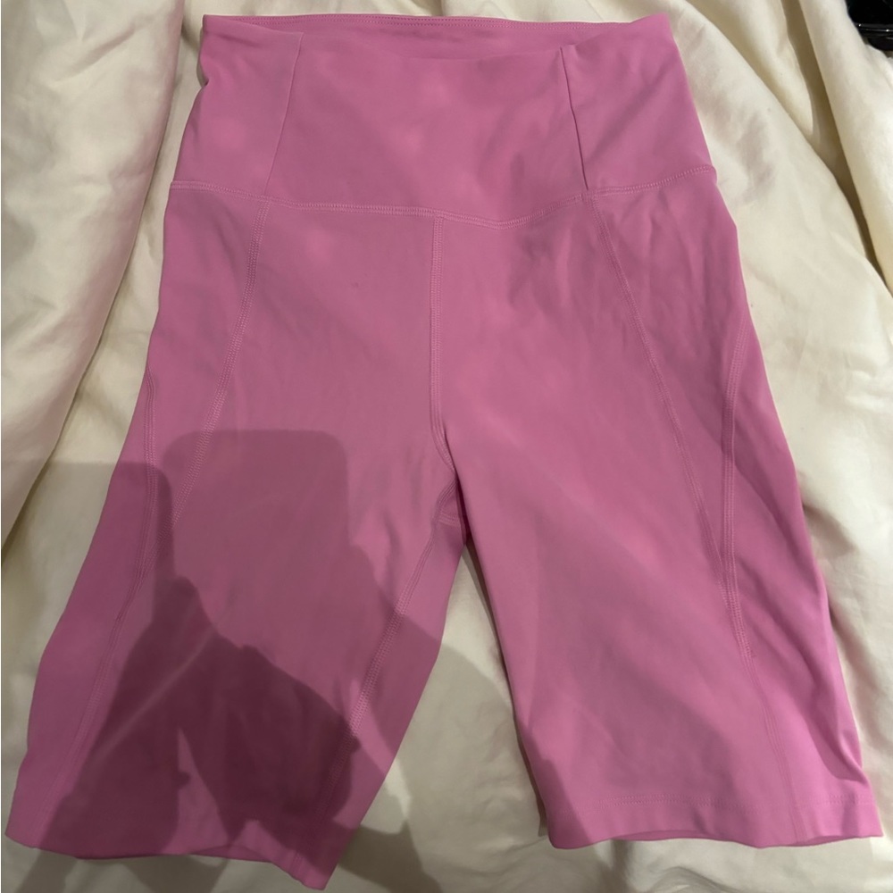 Girlfriend Collective SSENSE exclusive Bubblegum biker shorts